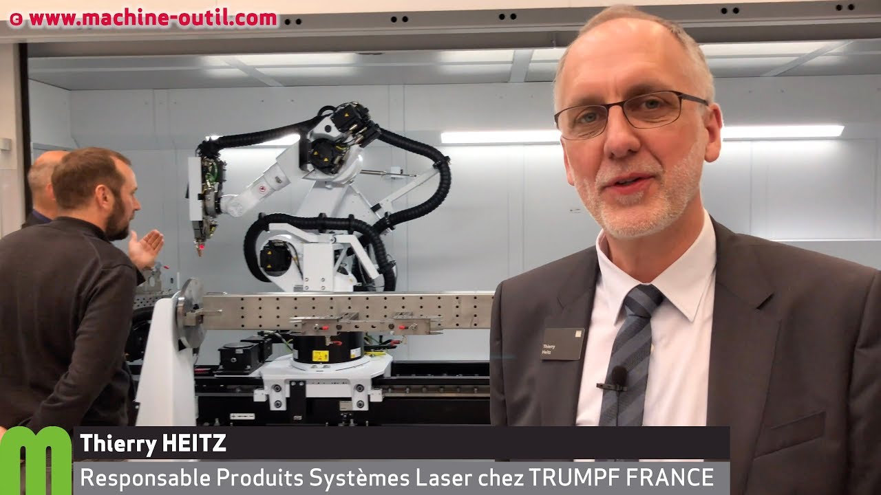 La cellule de soudage laser robotisée Trumpf Trulaser Weld 5000