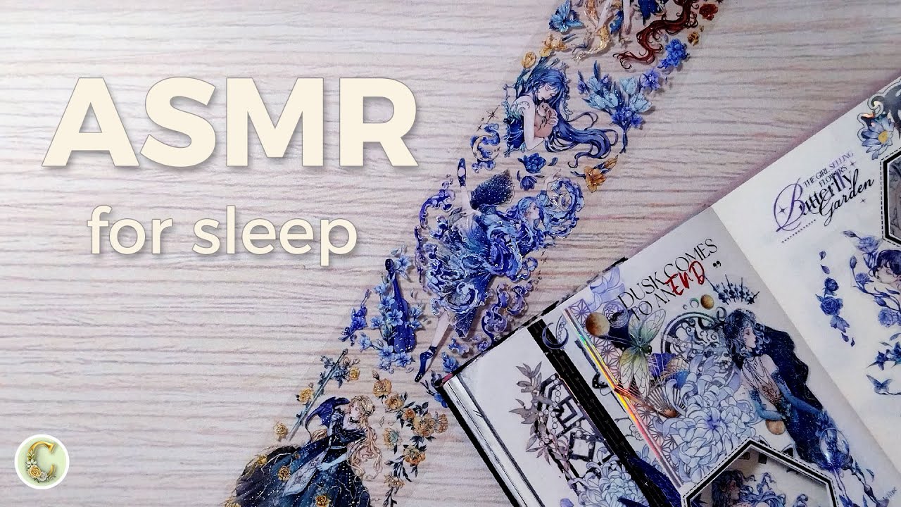 Relaxing ASMR 🌙 Slow Journaling & Paper Sounds | Calm & Slow