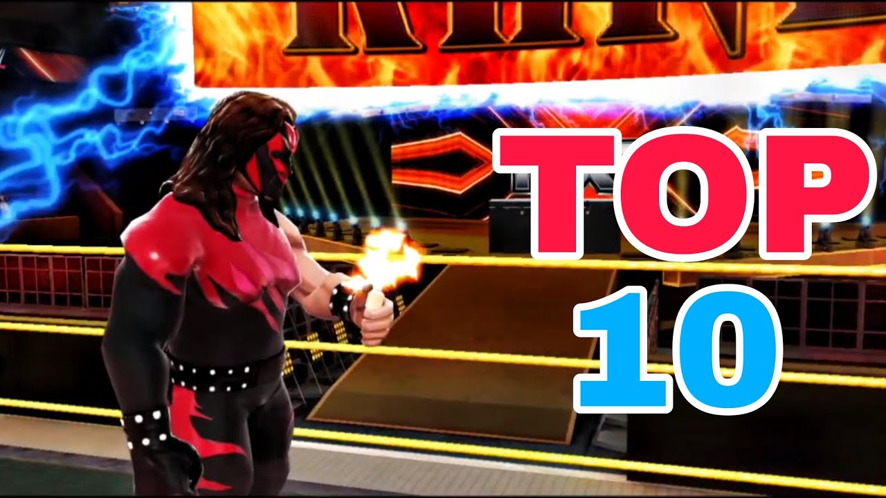 TOP 10 SUPER SIGNATURES MOVE IN WWE MAYHEM 