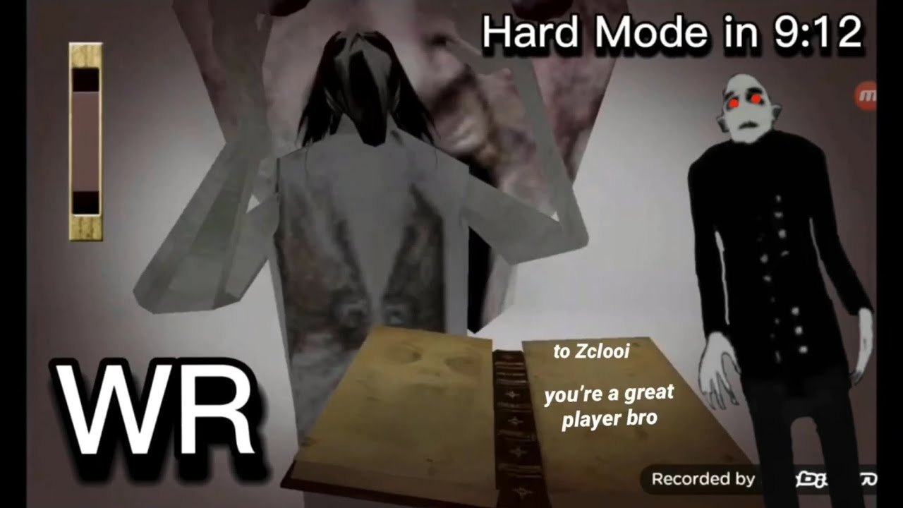Slendrina X - Hard Mode Speedrun in 9:12 [WR]