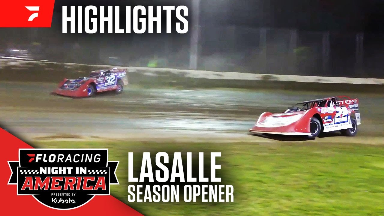 Season Opener | FloRacing Night in America at LaSalle Speedway 5/6/25 | Highlights