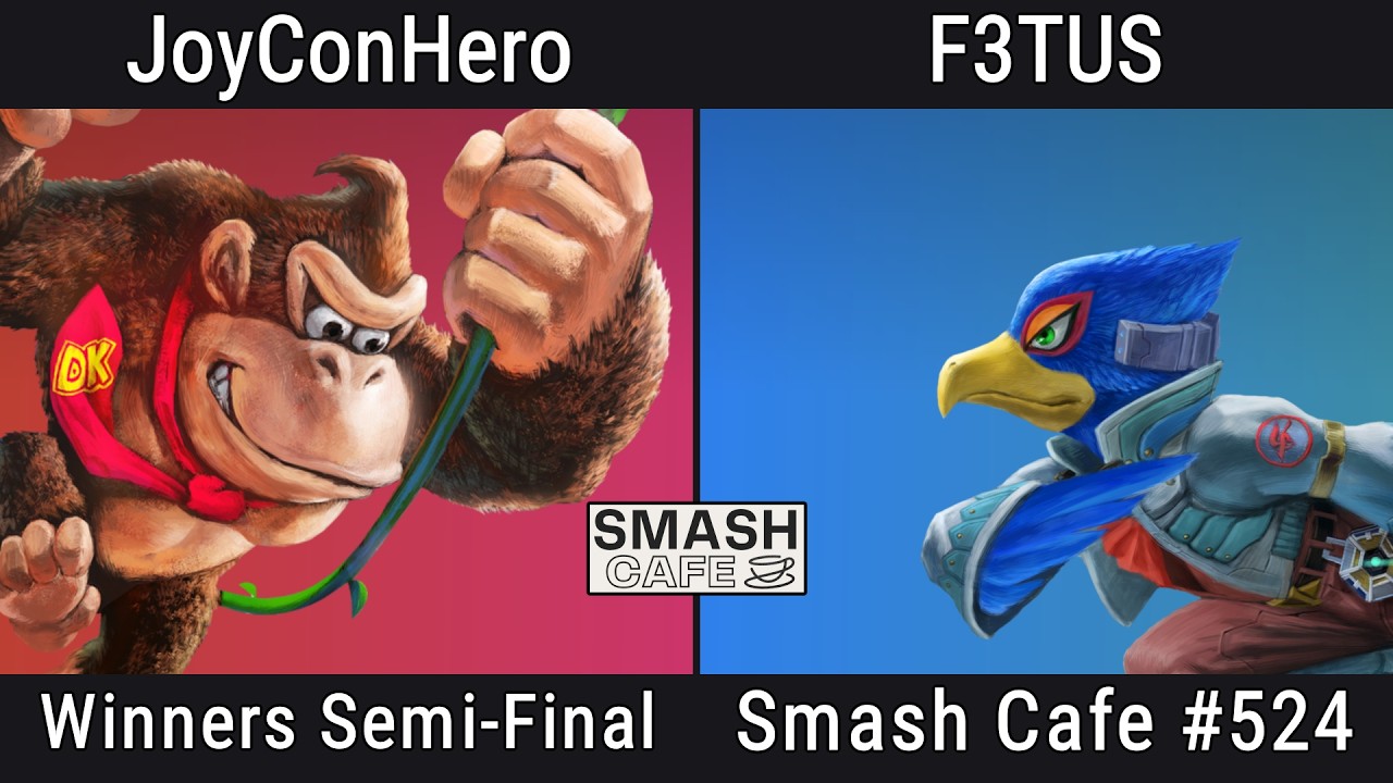 Smash Cafe 524 Winners Semi-Finals - JoyConHero vs F3TUS