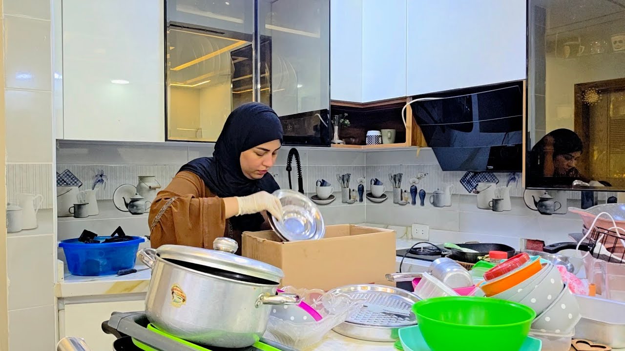 اللهم أجرني في مصيبتي وأخلف لي خيراً منه🥲الخراب في ثانيه والعمار في سنين💔بفضي الشقه وانا حزينه😭