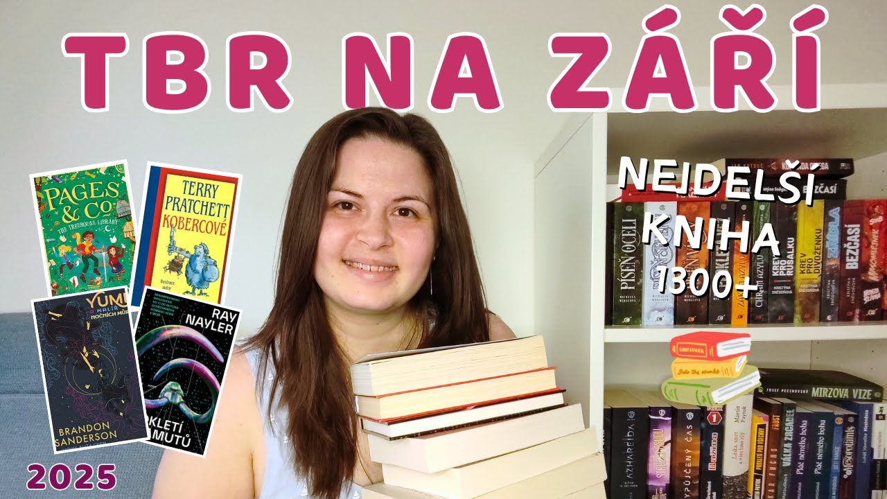 Právě jsem dala na TBR tu NEJDELŠÍ KNIHU EVER! 📚 CHYSTÁM SE ČÍST V ZAŘÍ