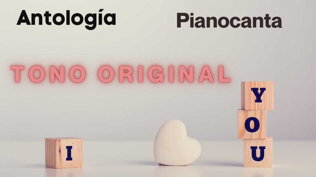 Pianocanta - Antología - Shakira TONO ORIGINAL (Karaoke con piano)