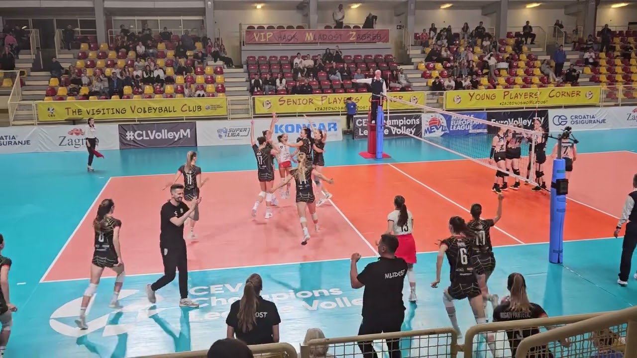 HAOK Mladost Zagreb (k) - ŽOK Gacko: końc&oacute;wka meczu