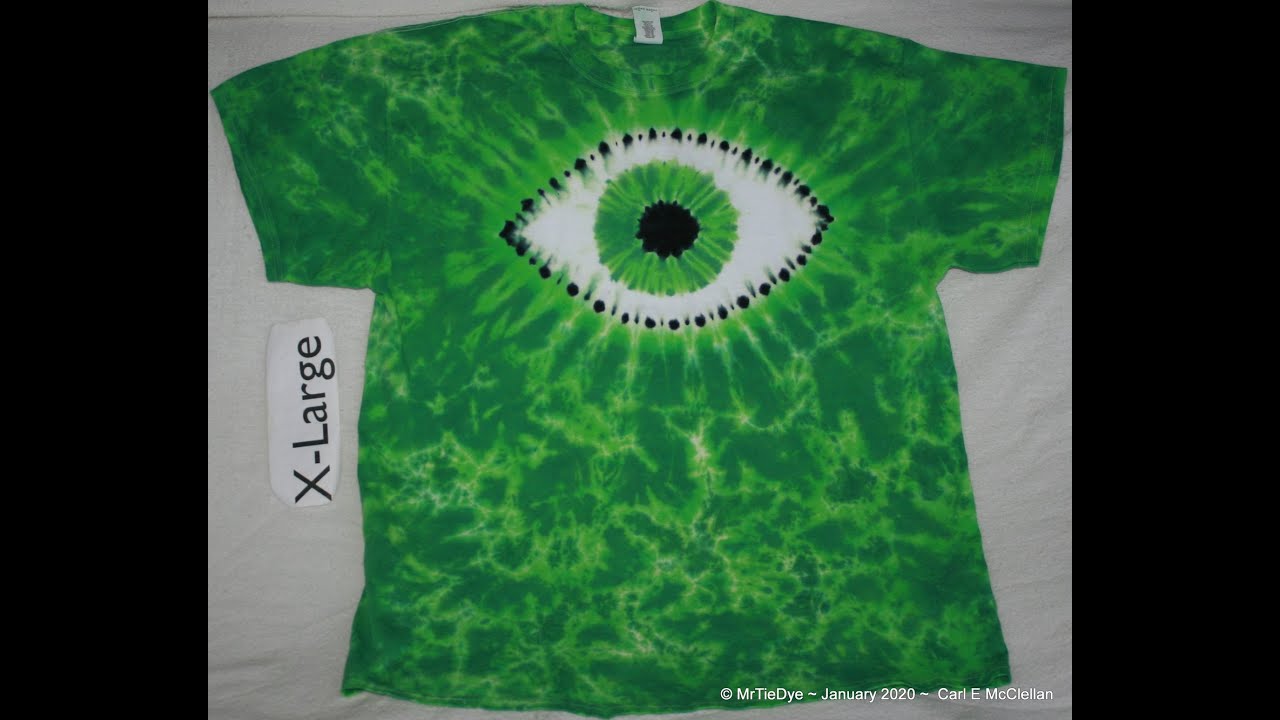 Tie Dye an Eyeball Tee shirt