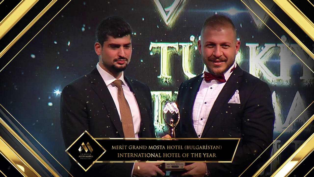 2019 Yılın En İyi Yurtdışı Oteli Ödülü - Merit Grand Mosta Hotel Bulgaristan