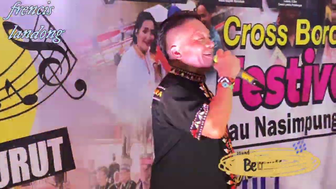 frencis landong.lumbis pansiangan heboh.zero2 kayu balak.konser perbatasan indonesia.malaysia.
