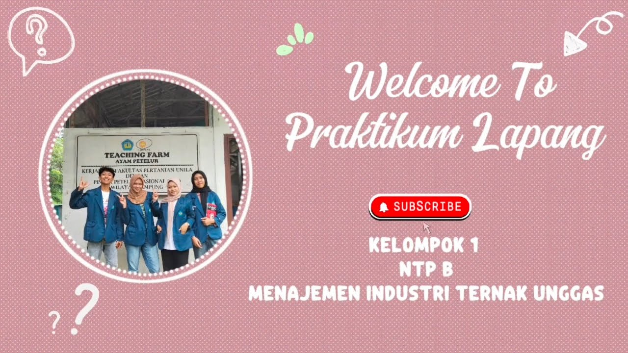 OBSERVASI KANDANG AYAM PETELUR DI LTPD UNILA || MANAJEMEN INDUSTRI TERNAK UNGGAS || KELOMPOK 1 NTP B