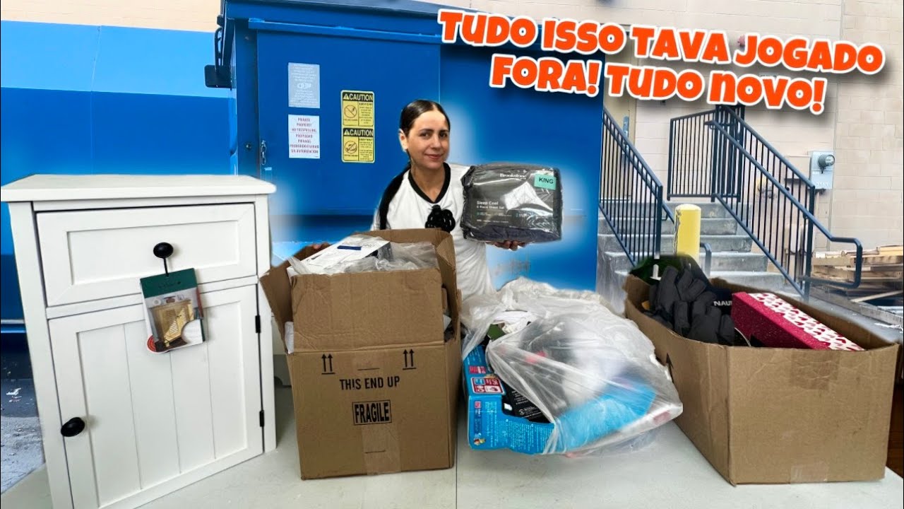 Tudo isso tava jogado fora! TUDO NOVO!😱