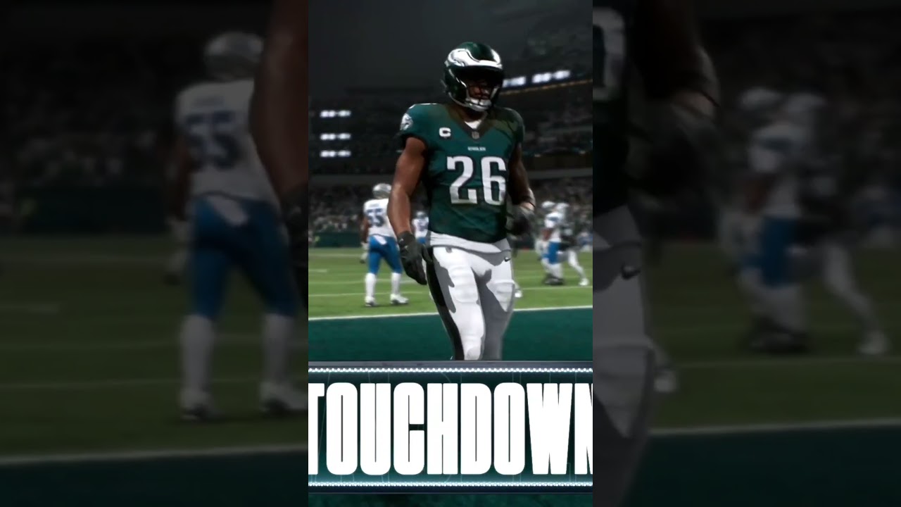 Saquon Barkley TOUCHDOWN on SNF in Madden 26!