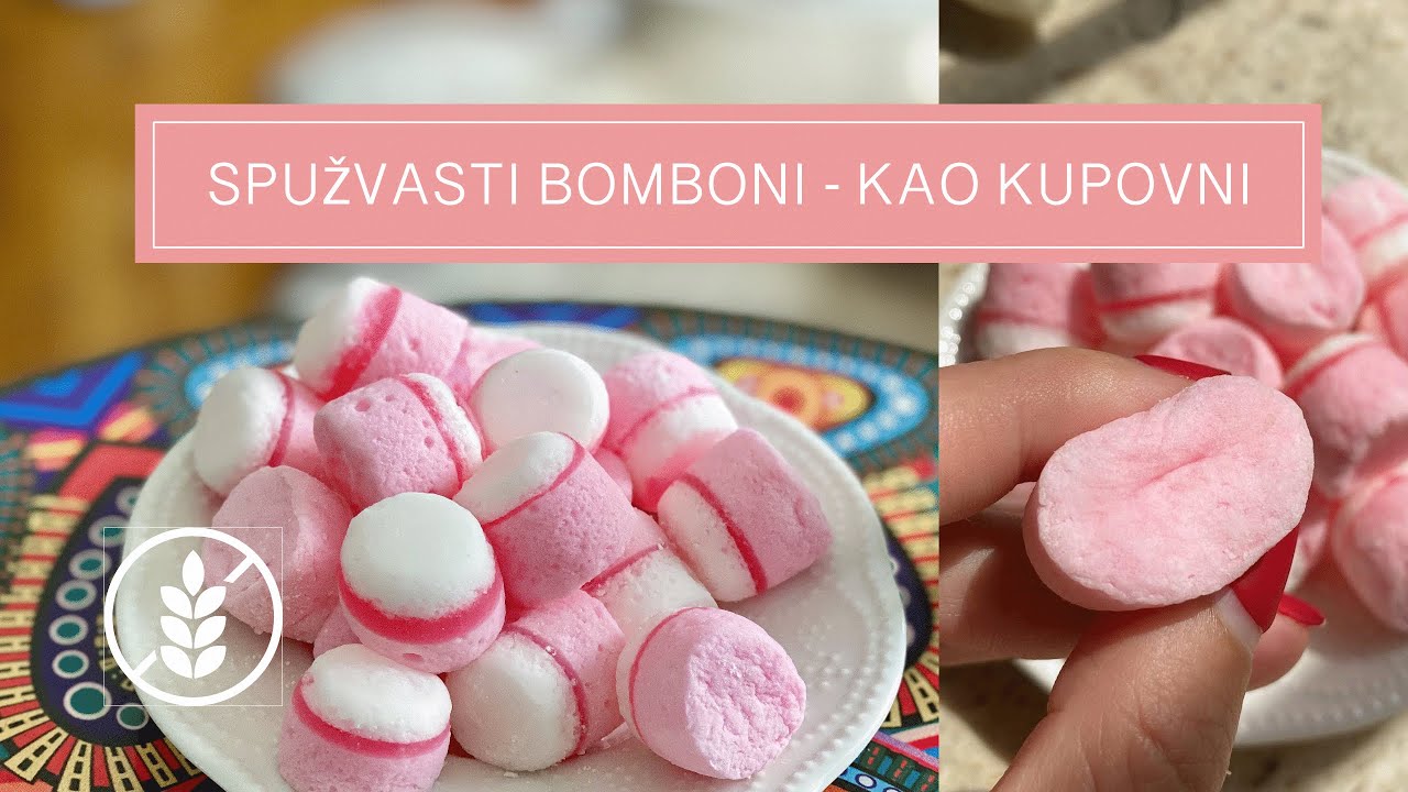 RECEPT: gumeni spužvasti bomboni (bombone)