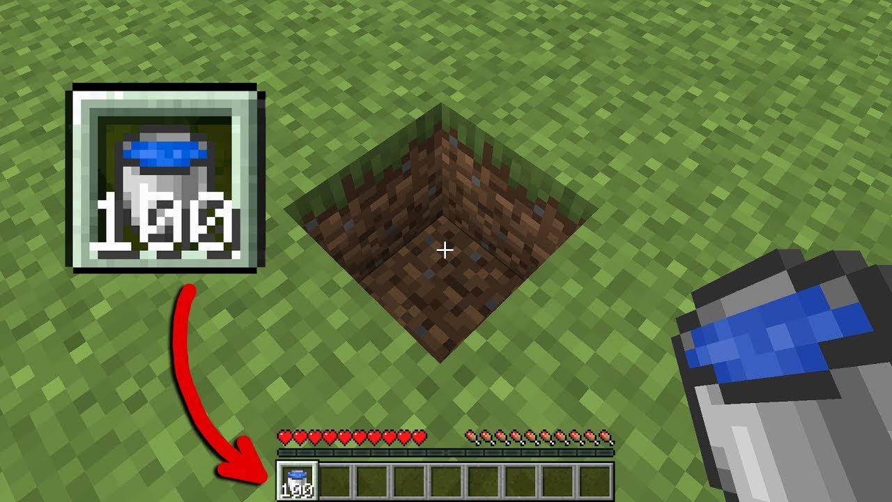 how many water buckets will be used?