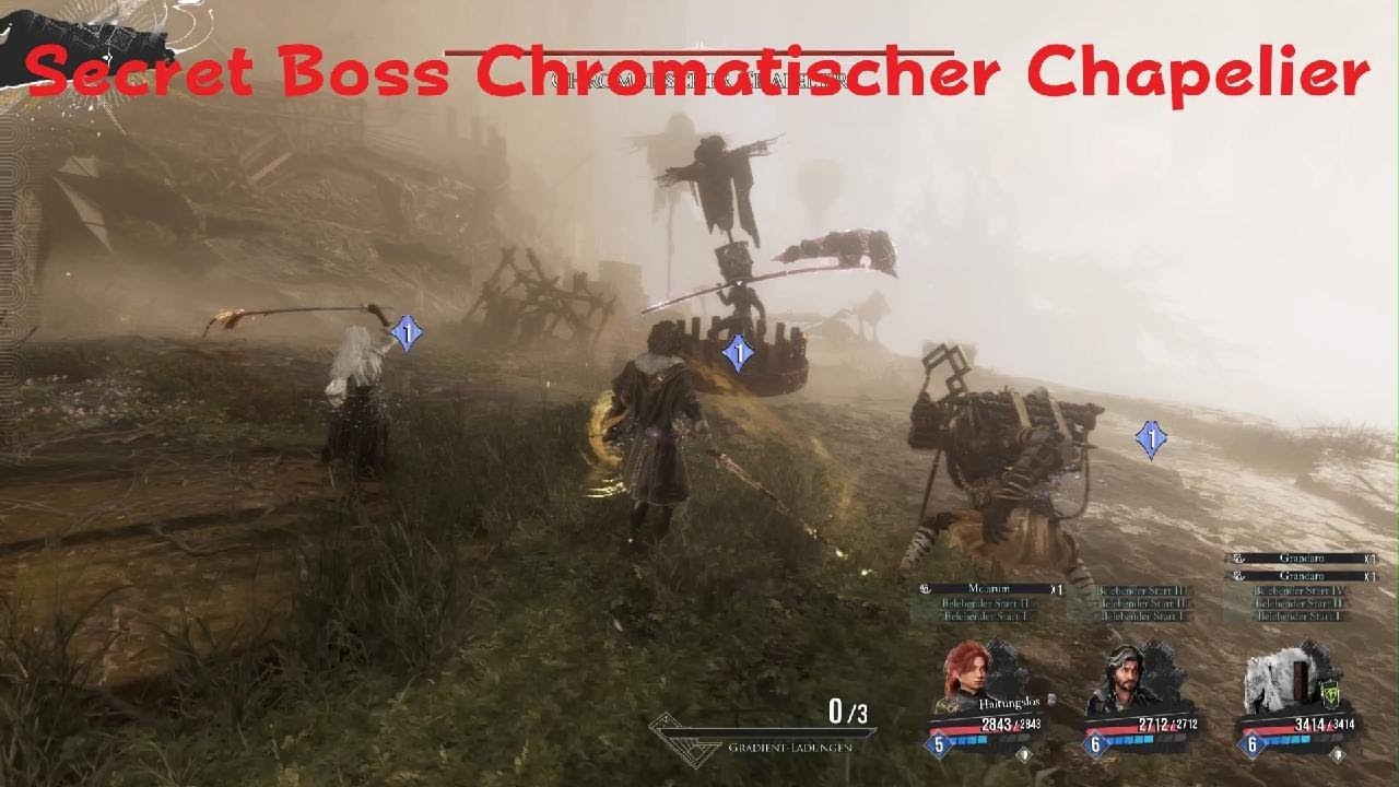 Clair Obscur: Expedition 33 Secret Boss Chromatischer Chapelier PS5 Gameplay Deutsch/German