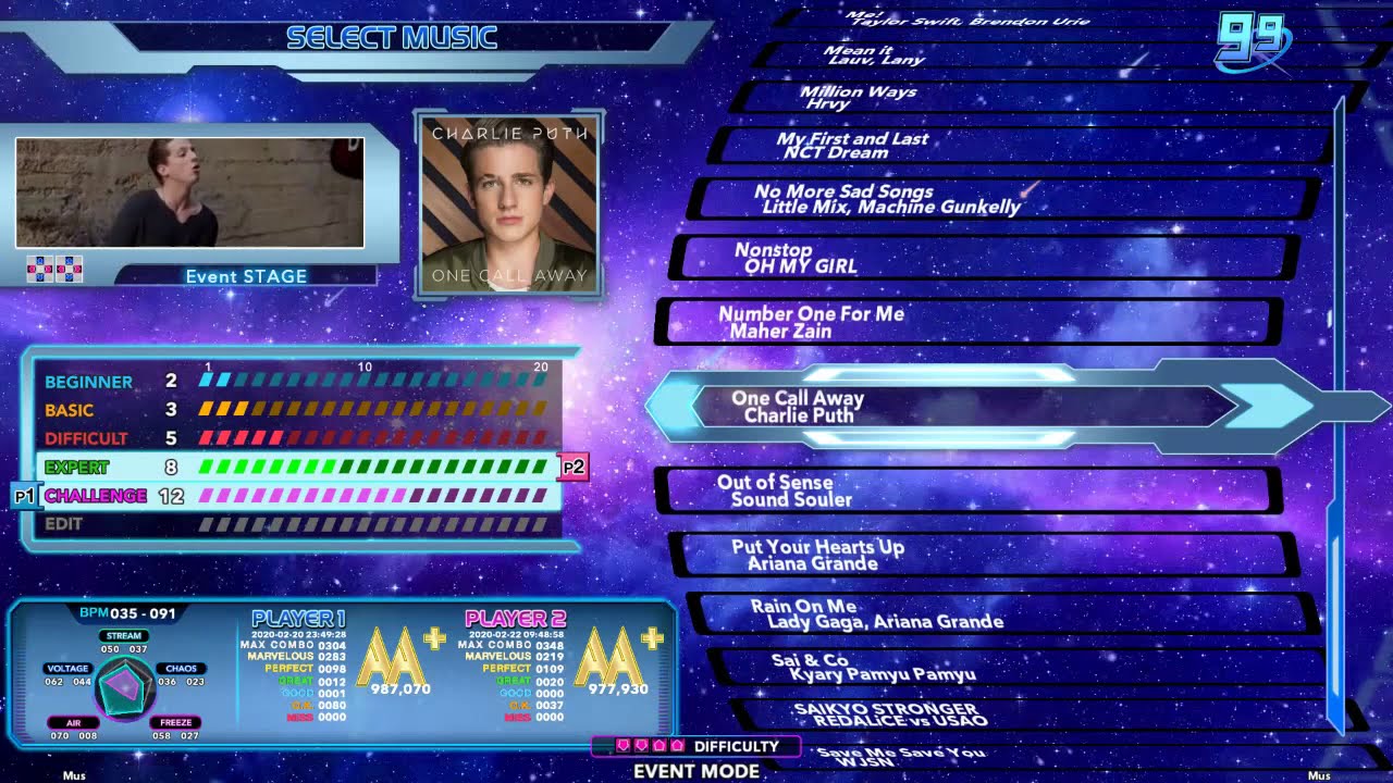 [STEPMANIA] MY SONG LIST 2020 [Rajeious's Epic Pack]