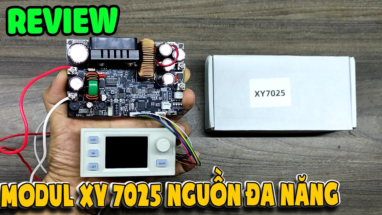 Обзор многоцелевого модуля питания XY 7025 | Van Hong Auto
