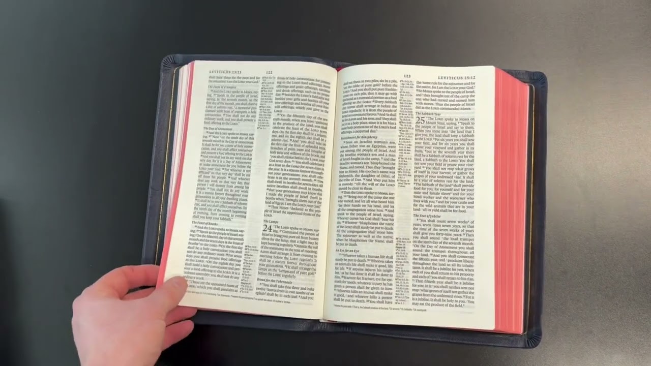 Allan ESV New Classic Readers Blue Highland Goatskin Review