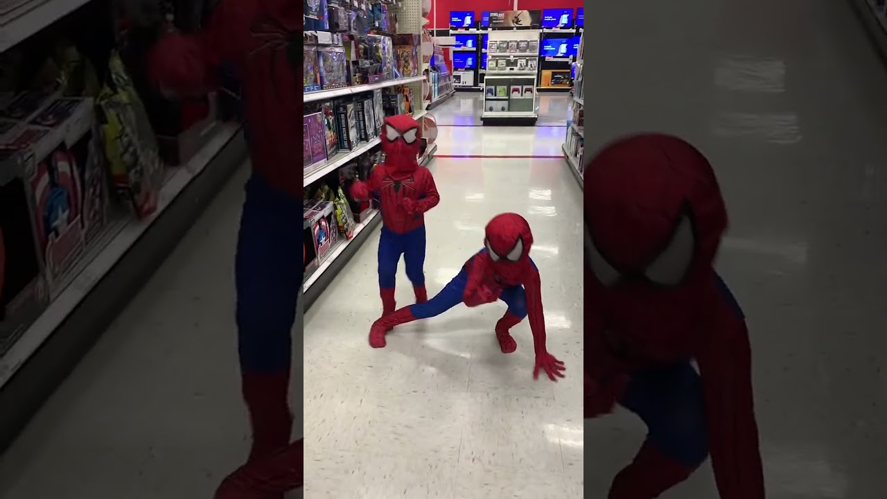 Little bro struggles with spider adventures #spiderman #boymom #fok