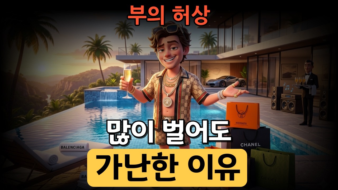 수입이 늘었는데도 계속 가난한 사람의 공통점