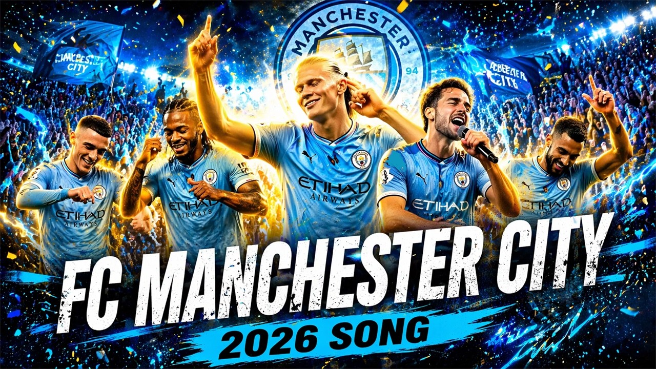 Manchester City Song 2026 ⚽ CITY ON FIRE 🔥 | Champions League Hype Music