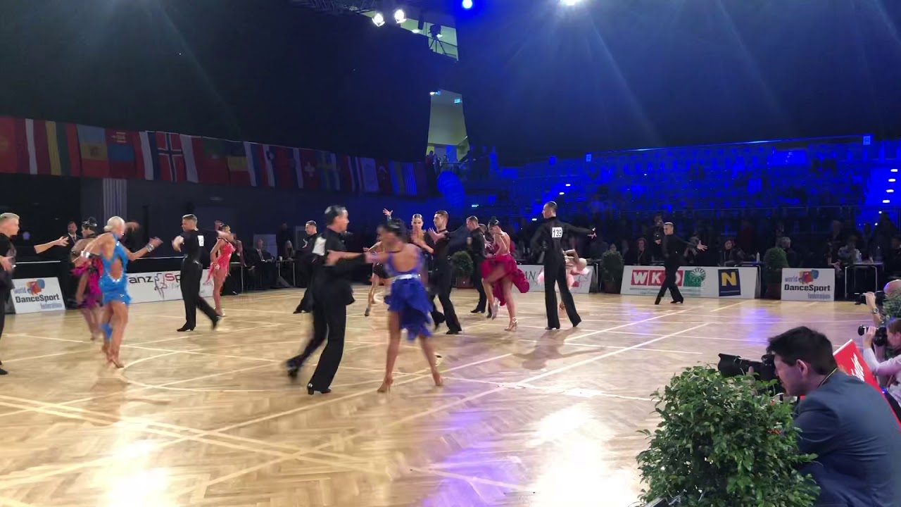 World Championship youth Latin 2019 - Nikoloz Mujiri & Olga Martovitskaya - Samba