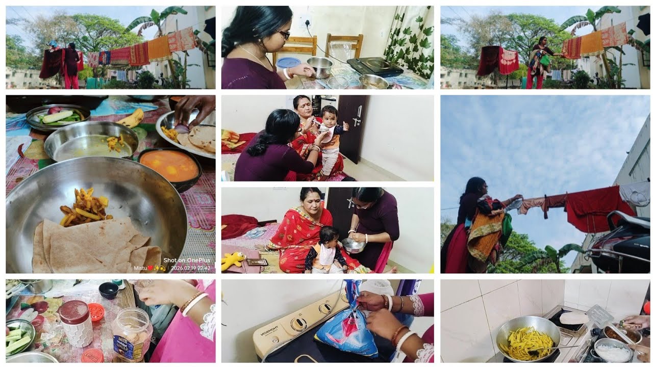 সারাদিনের ব্যস্ততা 🏠 | ছোট বাচ্চা সামলে সংসারের সারাদিন একা  হাতে সব কাজ গুছিয়ে করি💪