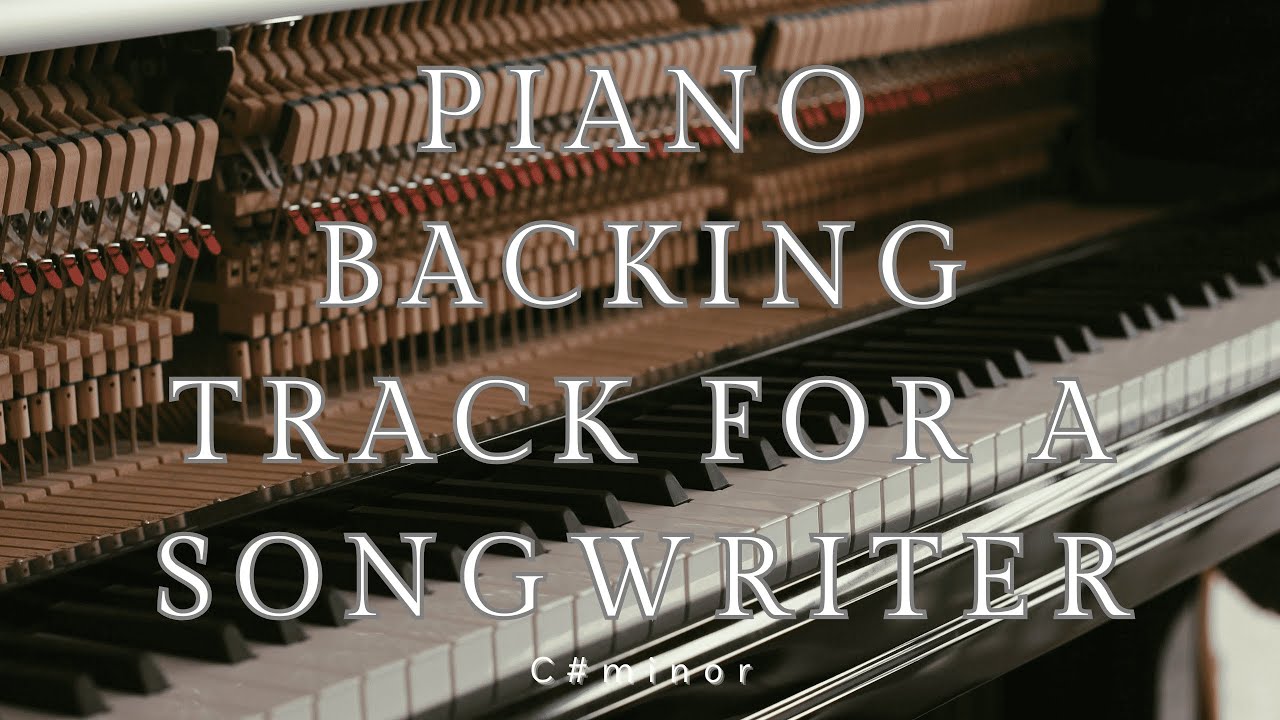 [FREE]  Songwriters Backing Track l Emotional Piano Ballad in C# minor 'Black and white dreams&rdquo;