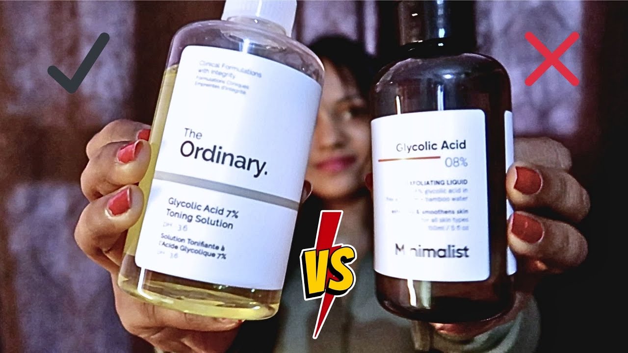 Value for Money: Ordinary Glycolic Vs Minimalist Glycolic