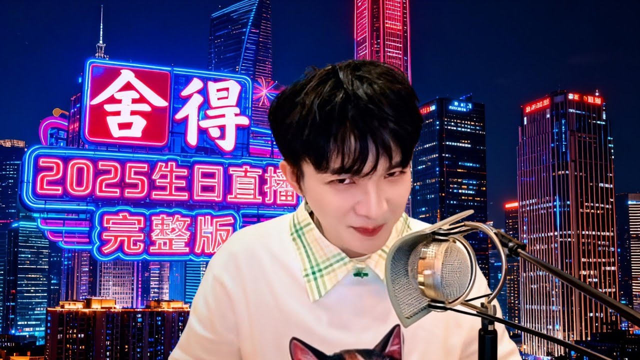 《舍得》高音质纯享版 周深 生日直播 2025 (中文拼音动态字幕) #周深 #2025生日直播