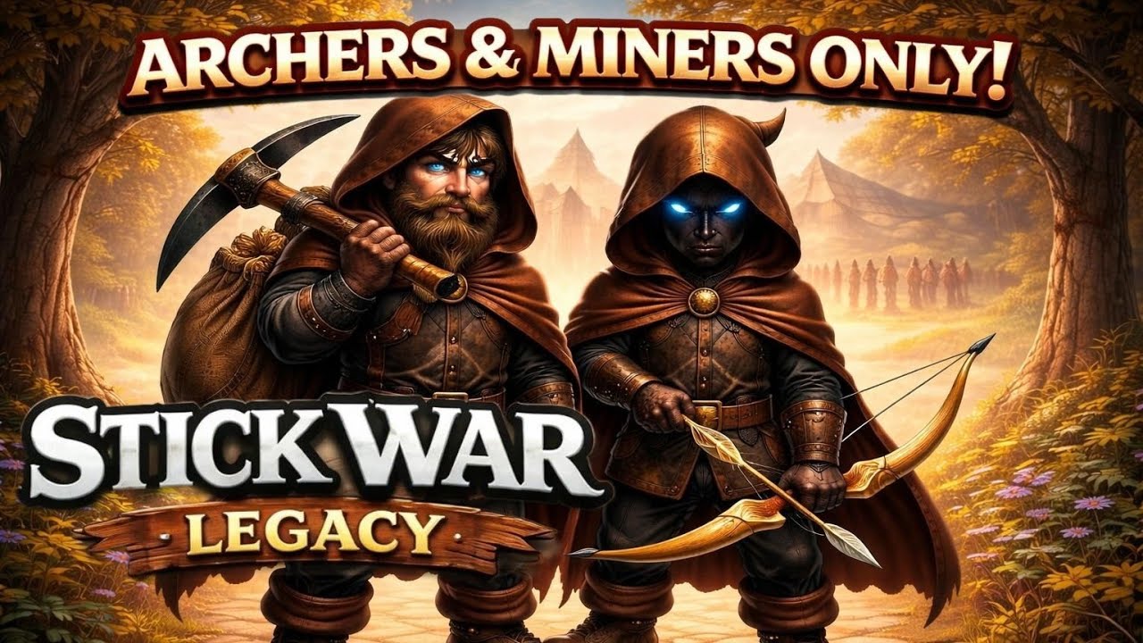 Archers and Miners only - Insane difficulty Tournament Stick Wars Legacy
