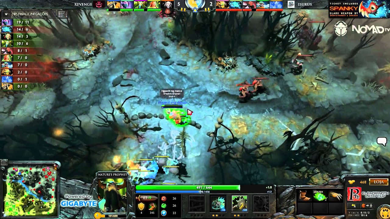 Isurus Gaming vs Revenge - Jogo 4 - Grand Finals - ElPadrinoTH