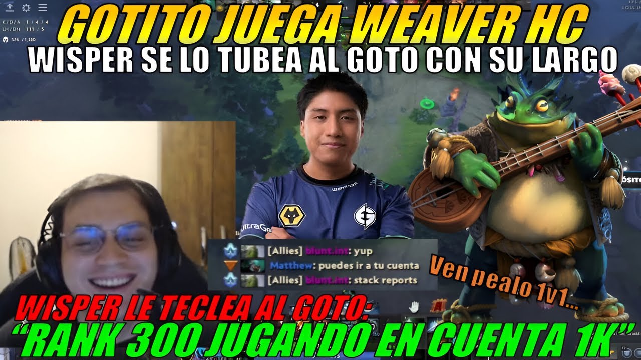 MATTHEW sorprende con WEAVER HC!!! | PERO es TUBEADO por WISPER en su SMURF!!