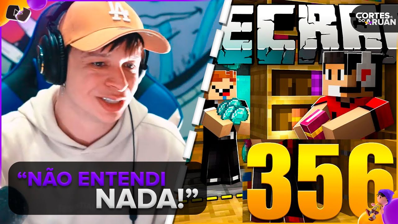 ARUAN REAGE: Os MELHORES ESCONDERIJOS do Minecraft - Em busca da casa automática #356 (VINICCIUS13)