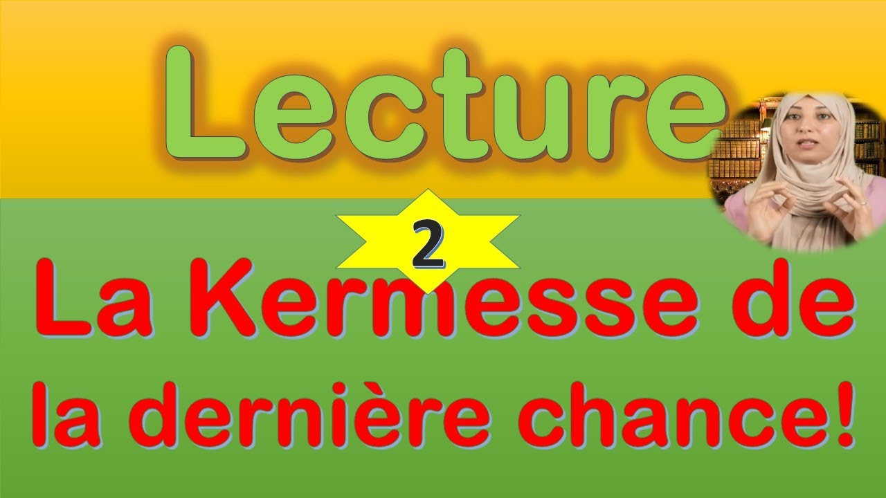 LA KERMESSE DE LA DERNIÈRE CHANCE; TEXTE DE SYLVIE MAHE P20