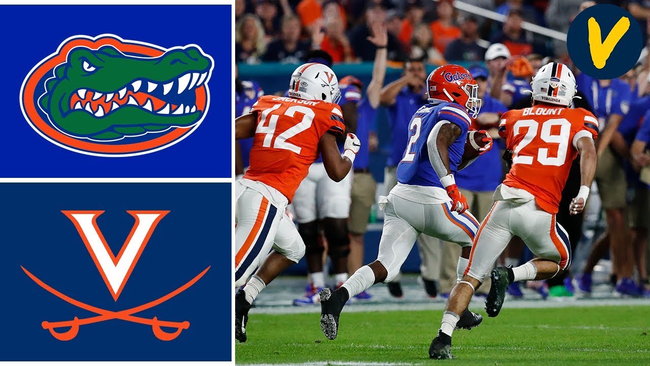 #9 Florida vs #24 Virginia Highlights | 2019 Orange Bowl Highlights | College Football