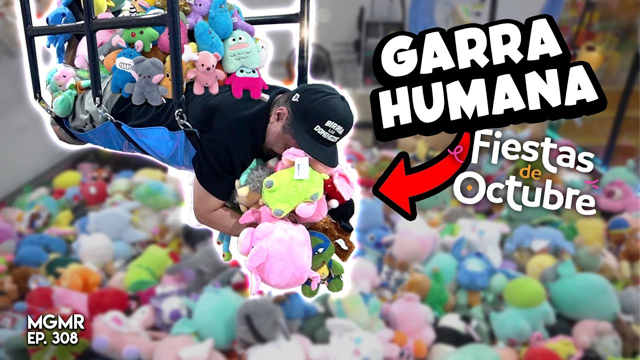 Atrapé TODOS estos Peluches en la GARRA HUMANA
