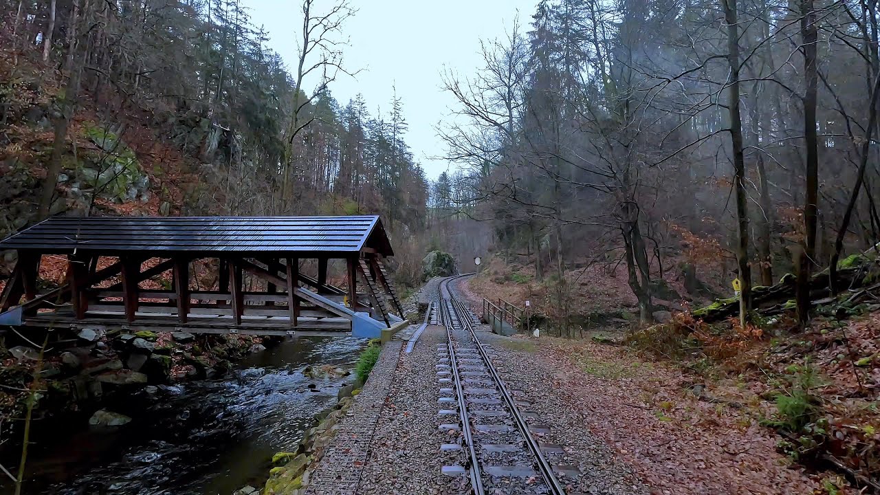 Part 2 - Weisseritz Valley Railway - Guard's Eye View Plus - Kurort Kipsdorf to Freital-Hainsberg