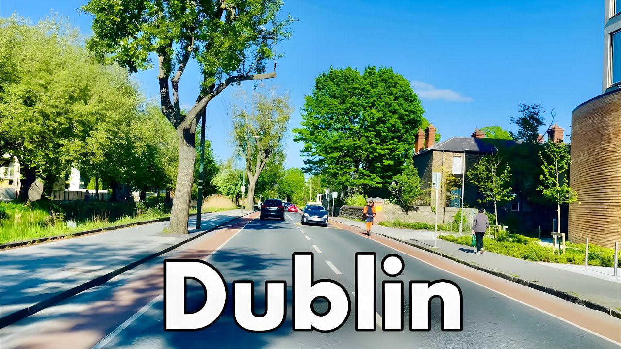 4K Drive - Dublin Ireland May 2025 | Crumlin Road, Dublin City Centre | Dashcam Ireland | UHD 60fps