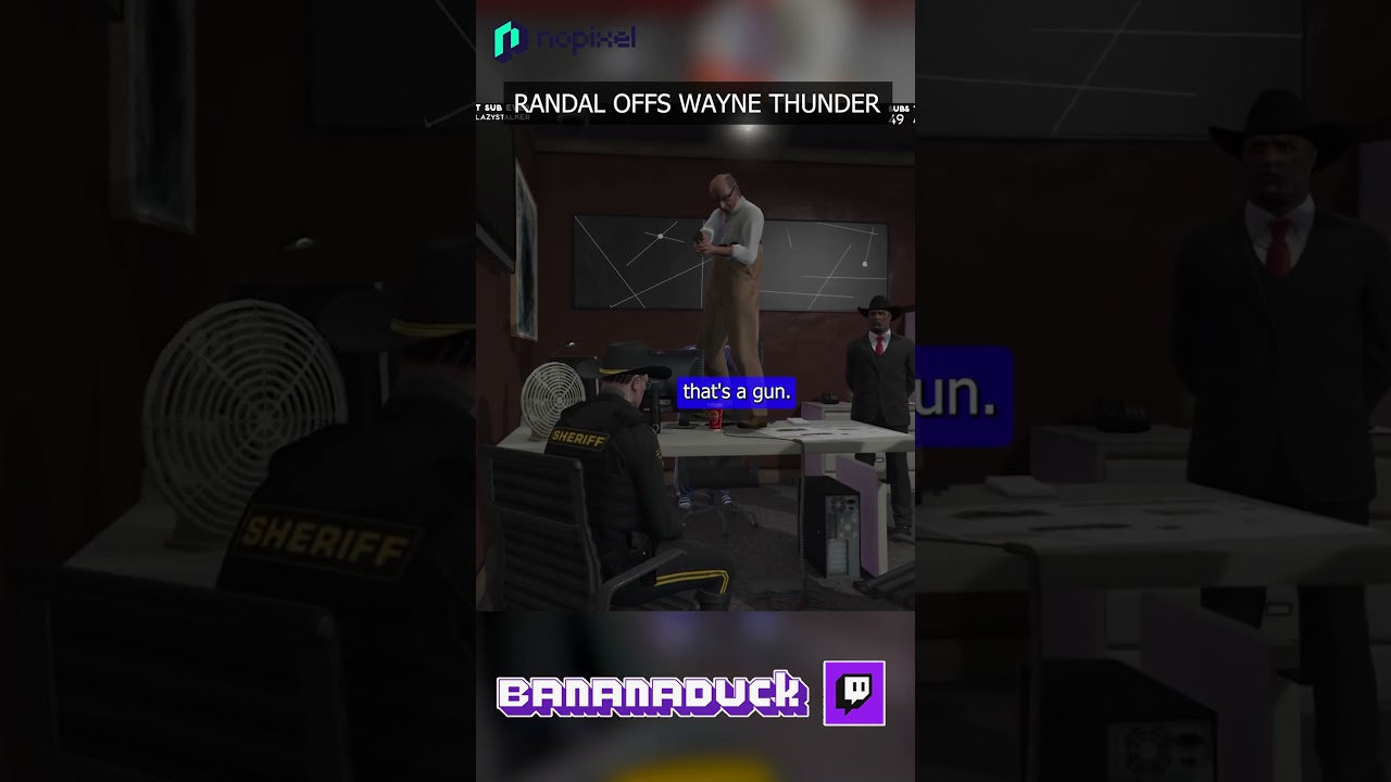 James Randal offs Wayne Thunder