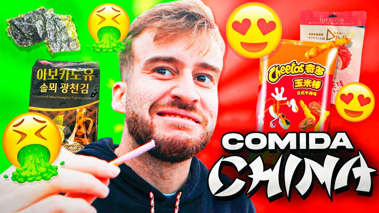 COMIDA ASQUEROSA 🤮 VS COMIDA RIQU&Iacute;SIMA 😍 *los sabores m&aacute;s extra&ntilde;os de China* | EstoEsRuyman
