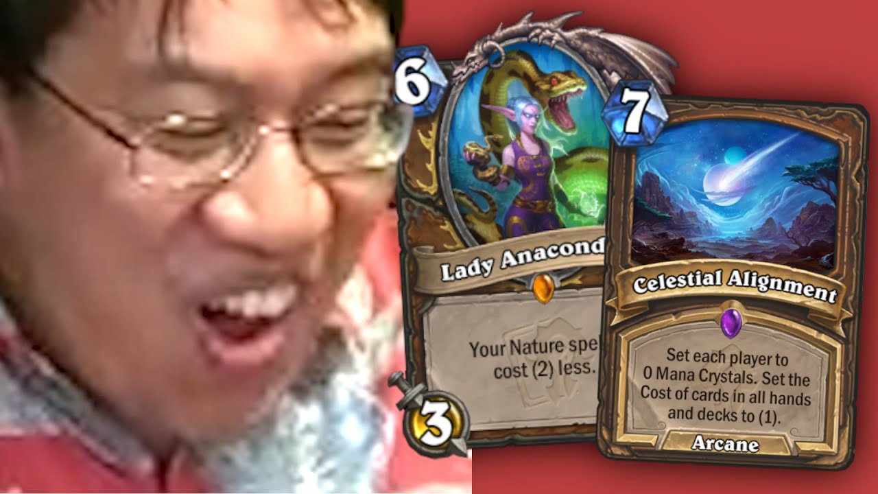 Winning TURN 6?! Celestial Lady Anacondra! | Standard | Forged in the Barrens | Hearthstone