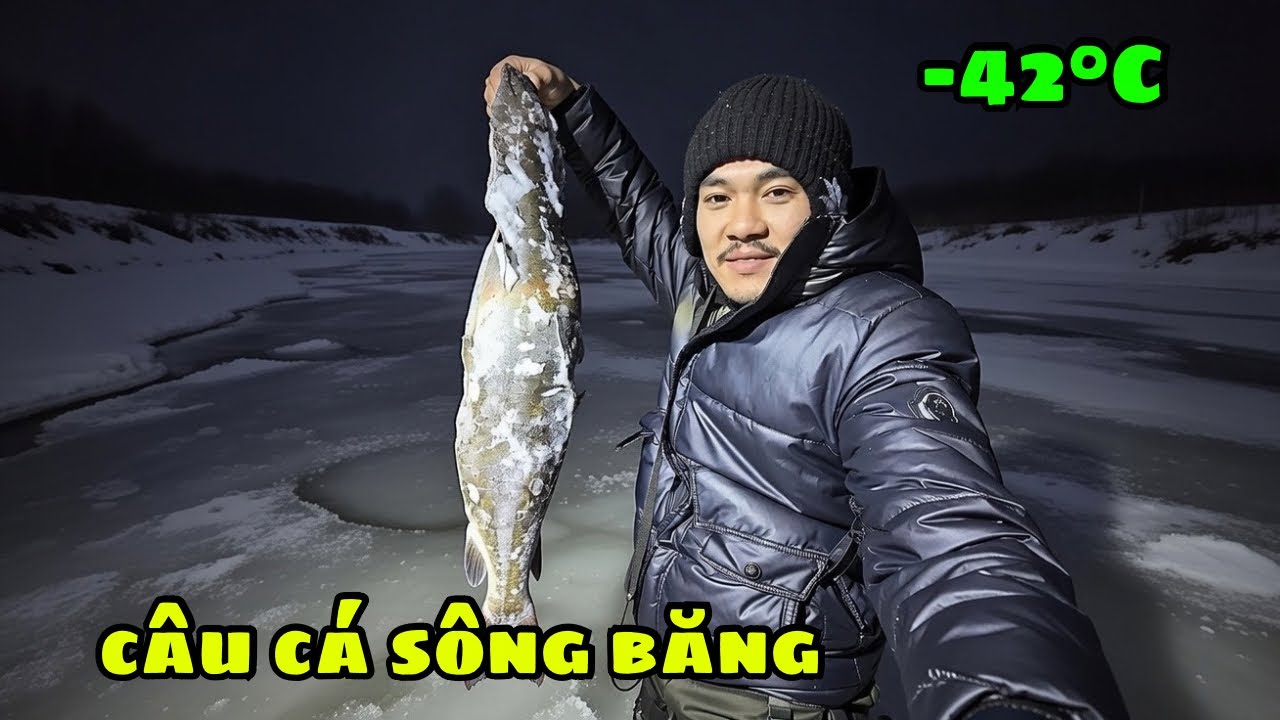 ĐIÊN RỒ ! NGƯỜI YAKUTSK TẮM DƯỚI THỜI TIẾT -42°C & CÂU CÁ TRÊN SÔNG BĂNG 