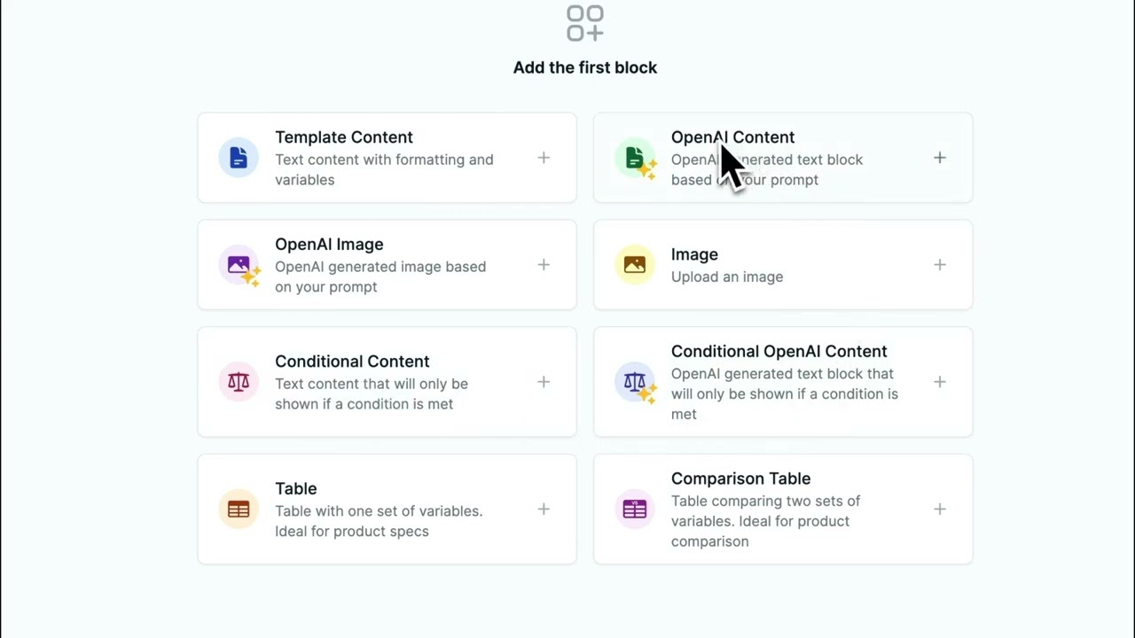 Create Pages product tour/demo