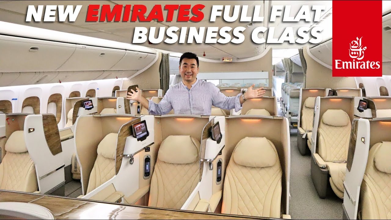 Emirates B777 NEW BUSINESS and ECONOMY CLASS
