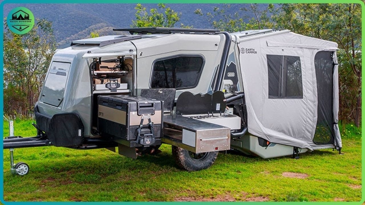 Подробности о прицепе-кемпере ARB Earth Camper Off Road 2025 года (автокемпер Overlanding Camper)