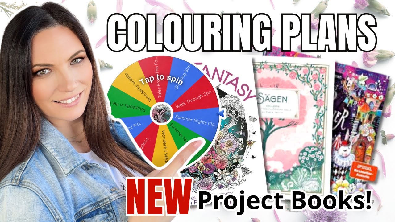 JULY 2026 Colouring Plans | New Project Books, Colour Alongs & More