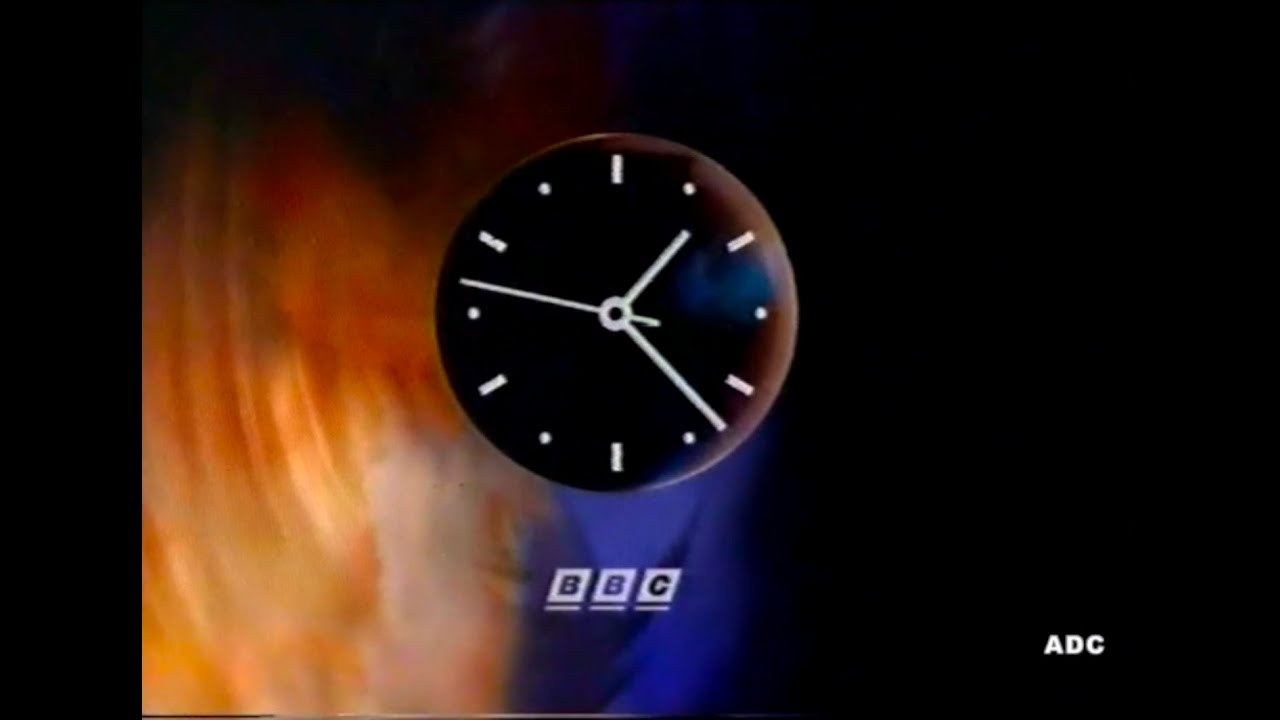 BBC1 announcer Peter Offer closedown 6th April 1994