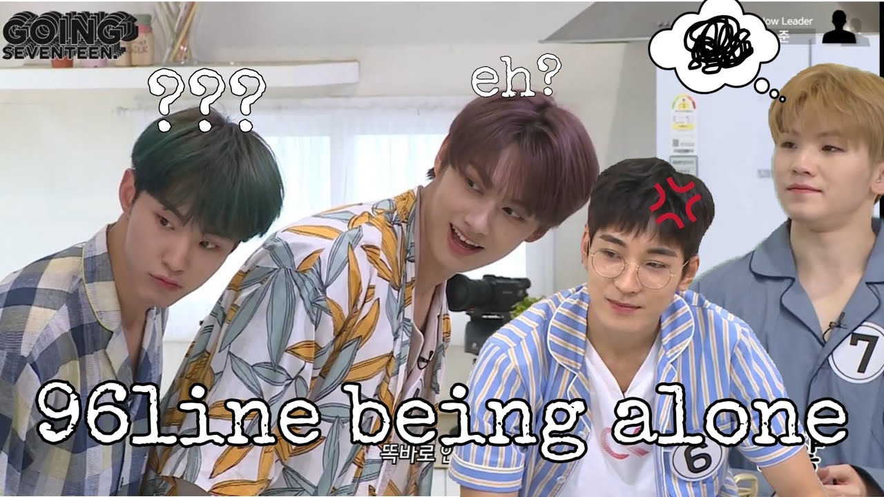 SEVENTEEN 96line when they alone | JUN | HOSHI | WONWOO | WOOZI | GoSe 2020 ep26 | 96line cut moment