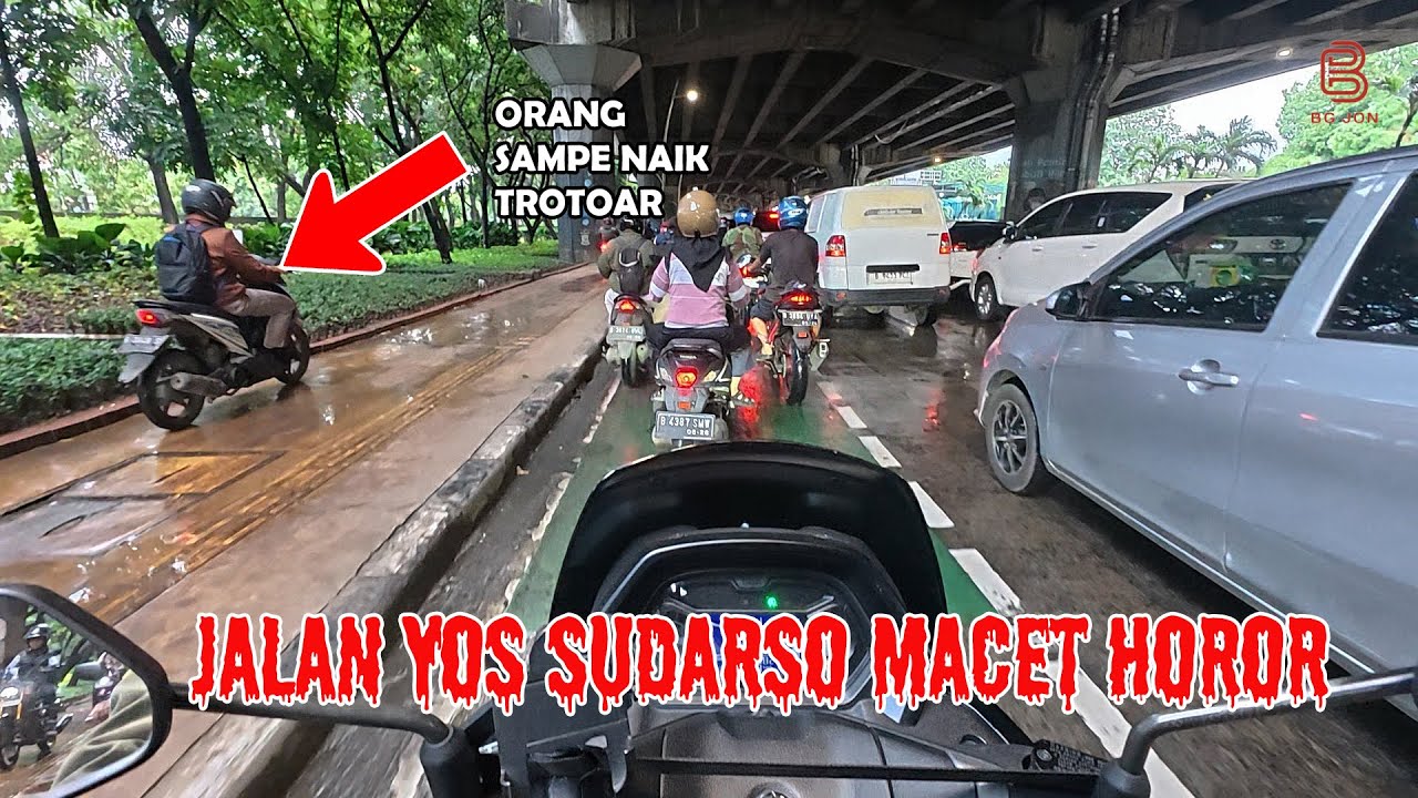Macet Sehabis Hujan - JL Yos Sudarso 03 Februari 2026